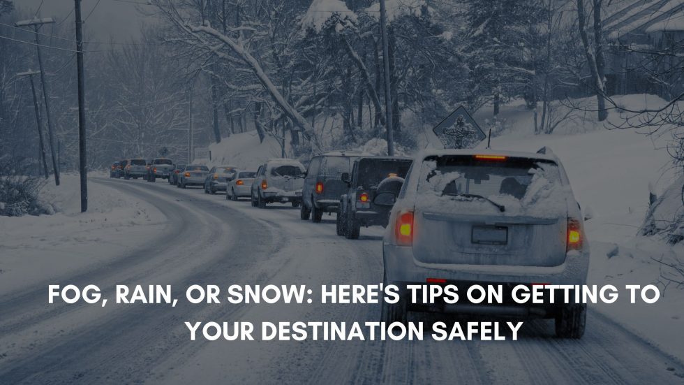 Tips for Driving in Bad Weather Here's How to Arrive Safely