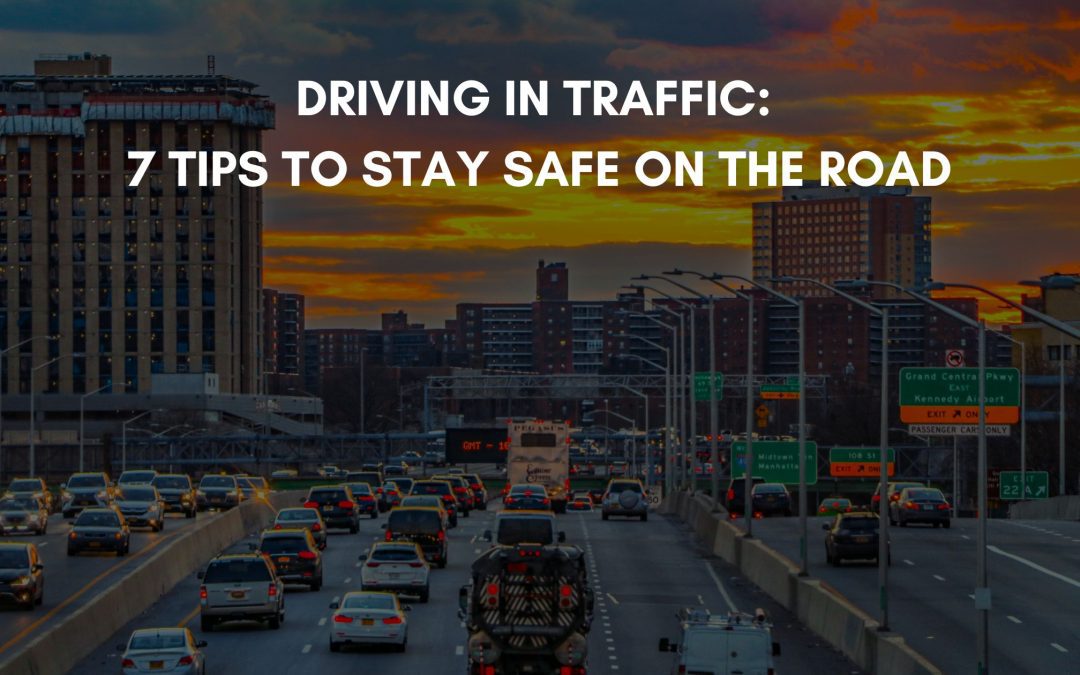 Click here to learn 7 tips to keep you or your new teen driver safer on the road while driving in traffic.